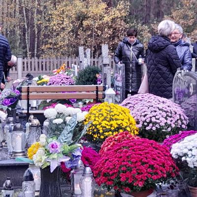 01.11.2023 r. - Modlitwy na Cmentarzu w Dobrochowie
